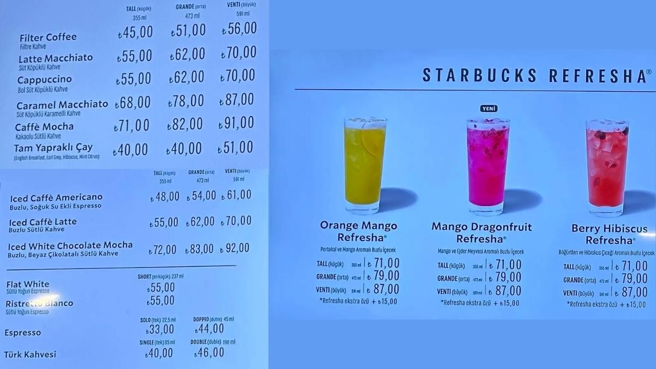 Starbucks'a zam geldi! 7