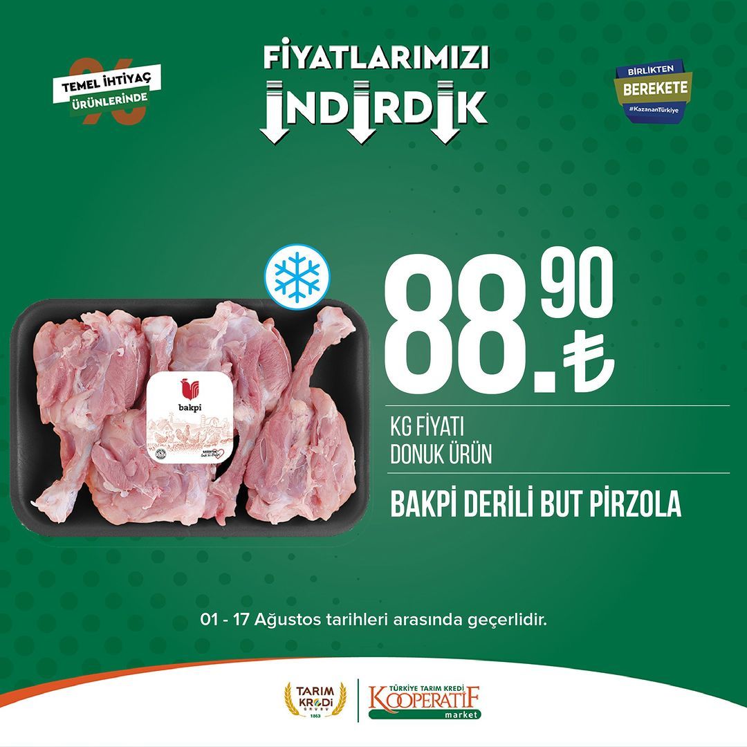 Tarım Kredi Market'ten seçili ürünlerde büyük indirim! 43