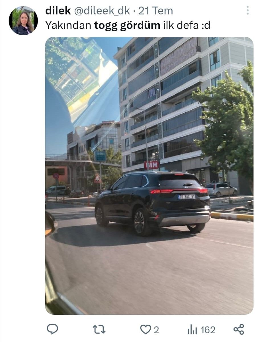 Trafikteki Togg'ların sayısı giderek artıyor 14