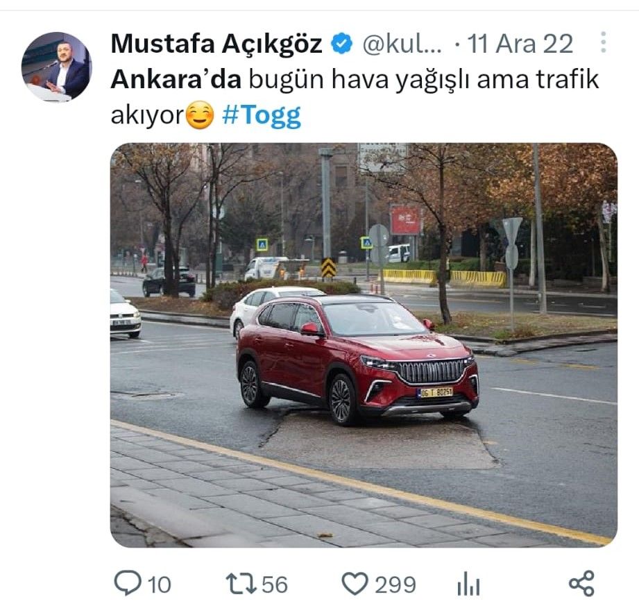 Trafikteki Togg'ların sayısı giderek artıyor 9