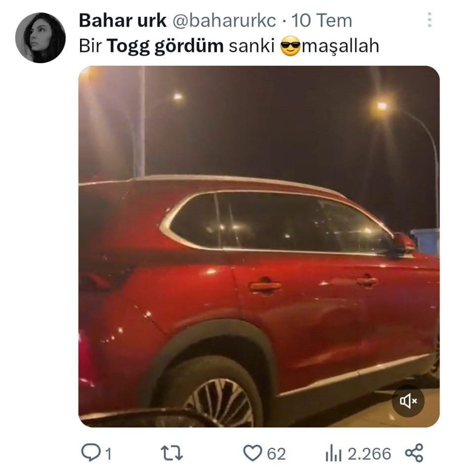 Trafikteki Togg'ların sayısı giderek artıyor 18