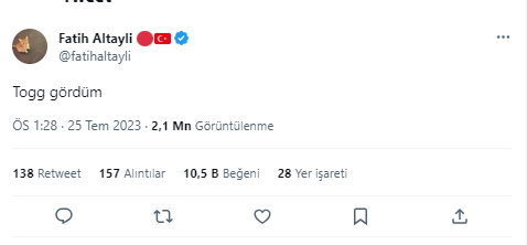 Trafikteki Togg'ların sayısı giderek artıyor 4