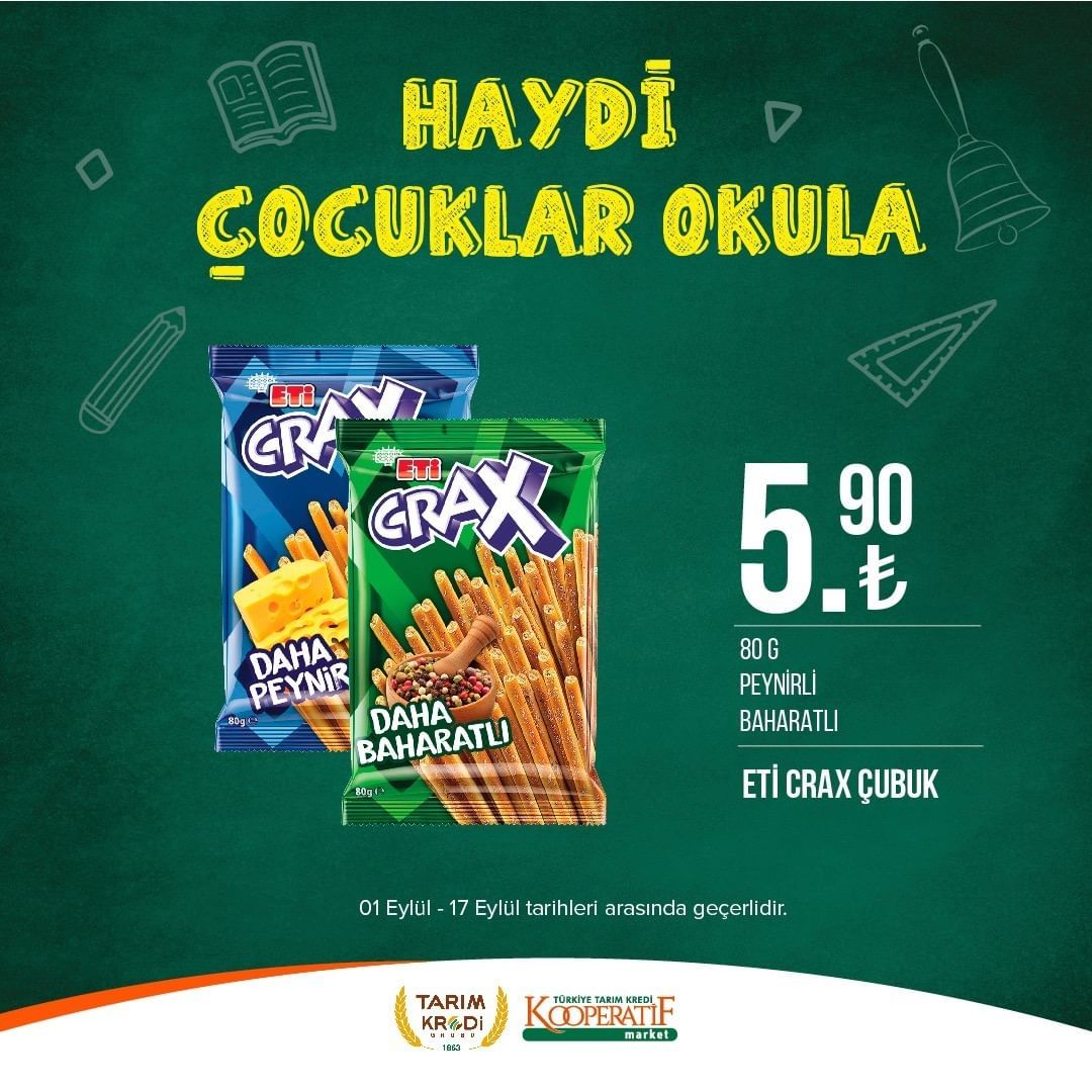 Tarım Kredi Market'ten okul öncesi indirimler! 30