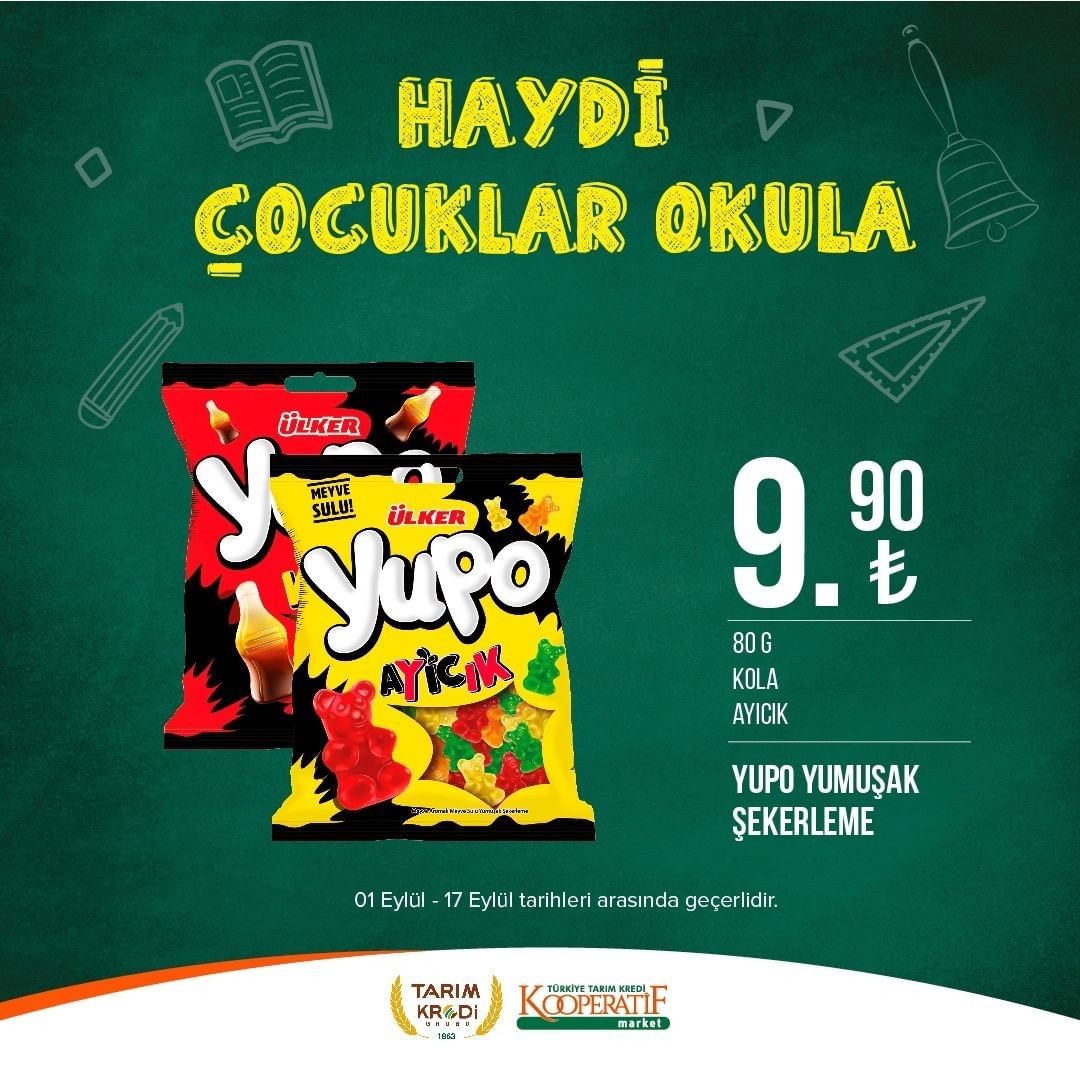 Tarım Kredi Market'ten okul öncesi indirimler! 39