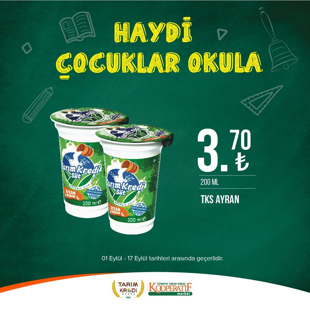 Tarım Kredi Market'ten okul öncesi indirimler! 79