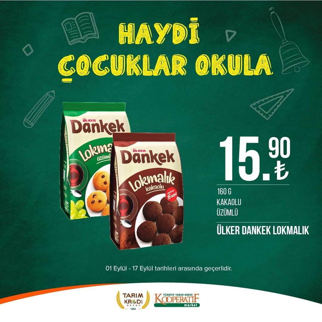 Tarım Kredi Market'ten okul öncesi indirimler! 21