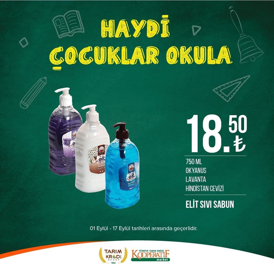 Tarım Kredi Market'ten okul öncesi indirimler! 51