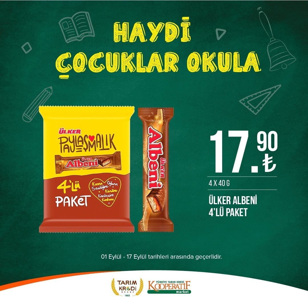 Tarım Kredi Market'ten okul öncesi indirimler! 12