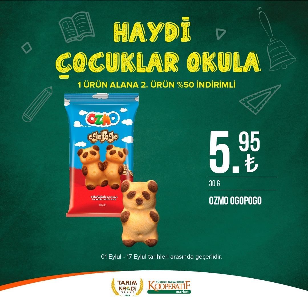 Tarım Kredi Market'ten okul öncesi indirimler! 4