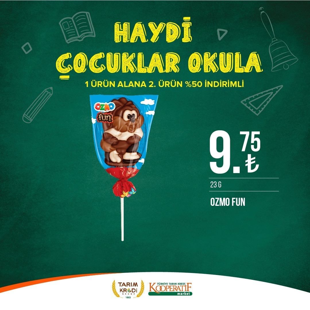 Tarım Kredi Market'ten okul öncesi indirimler! 9
