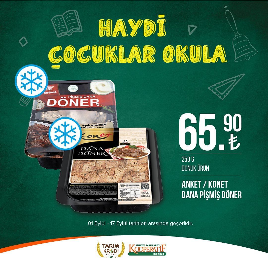 Tarım Kredi Market'ten okul öncesi indirimler! 86