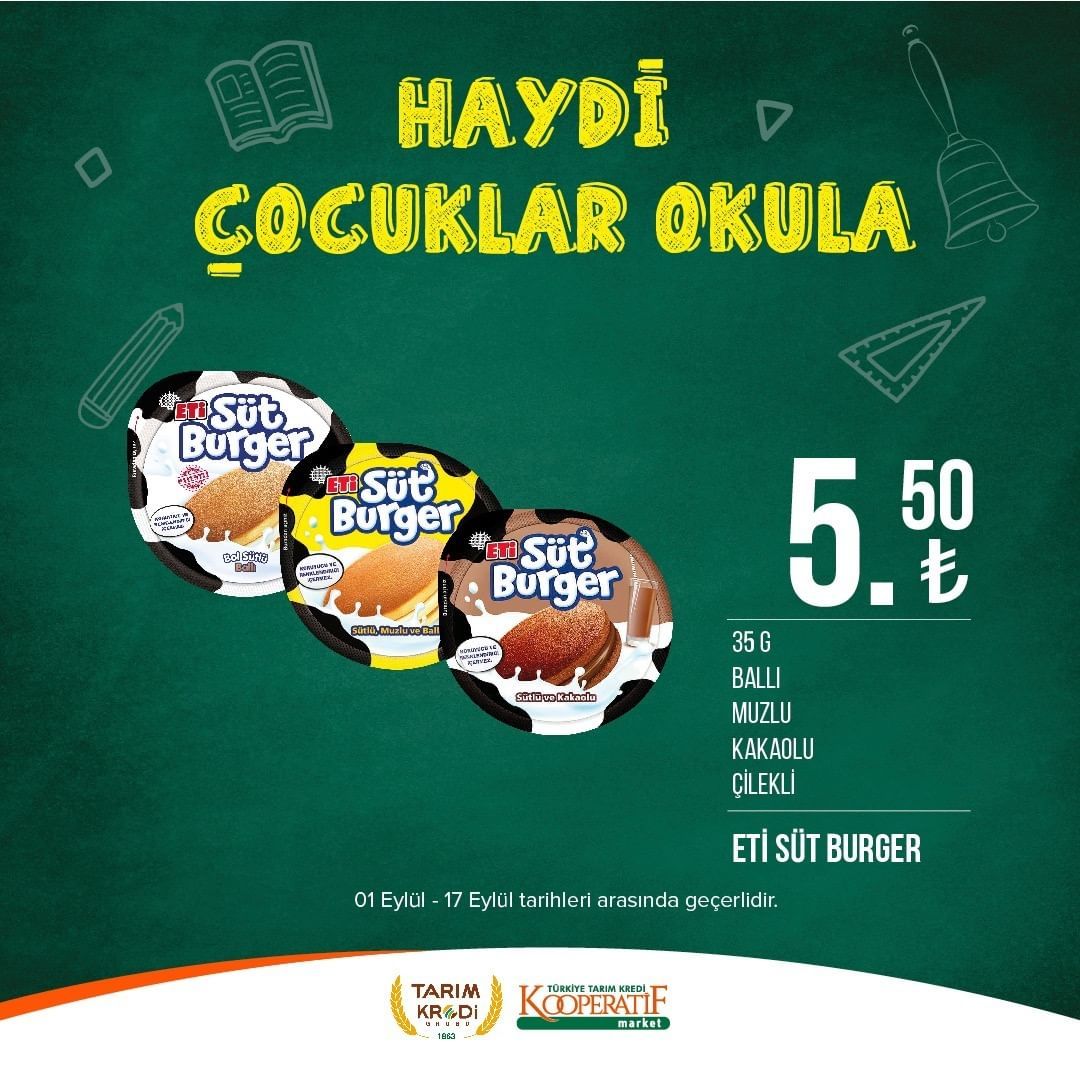 Tarım Kredi Market'ten okul öncesi indirimler! 22