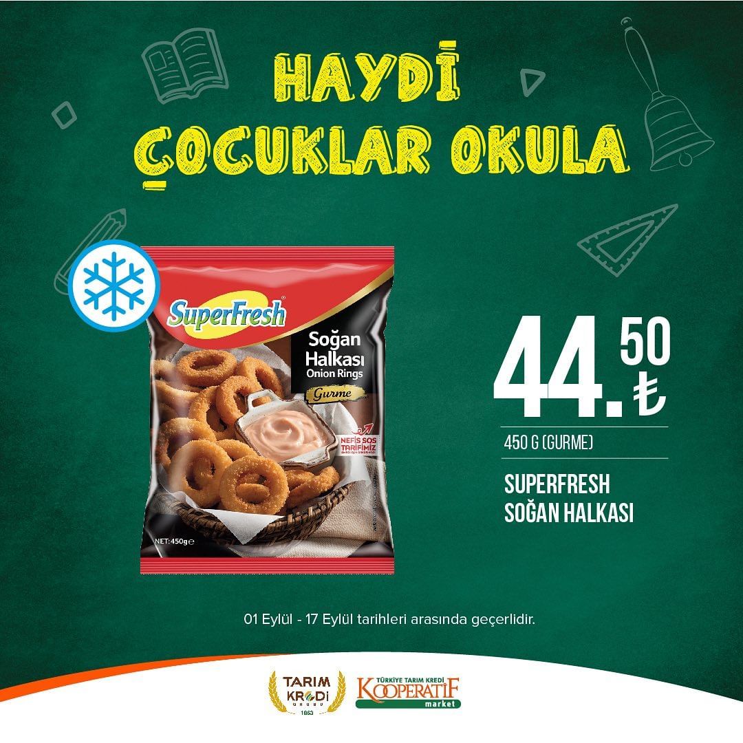 Tarım Kredi Market'ten okul öncesi indirimler! 91