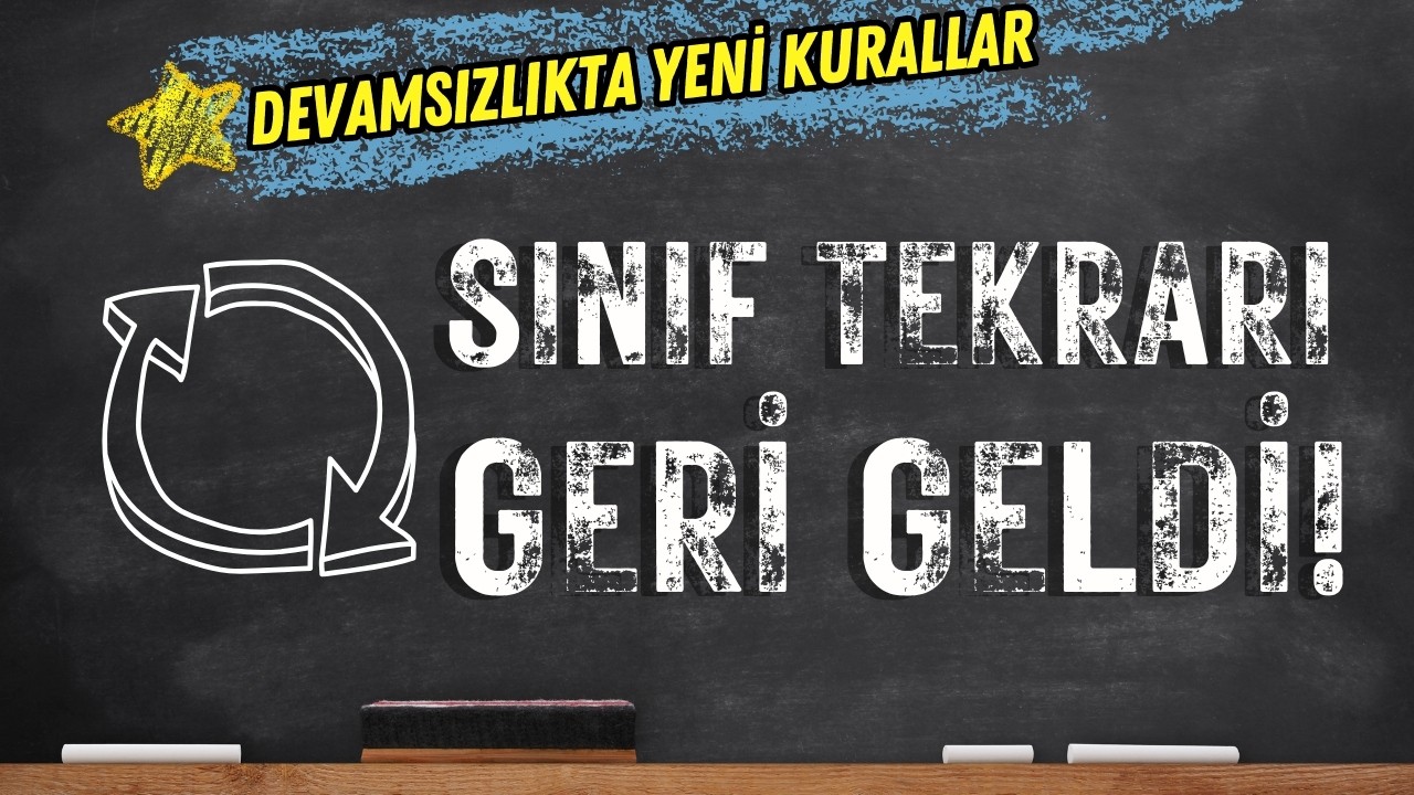 Liselerde sınıf tekrarı geri geldi!