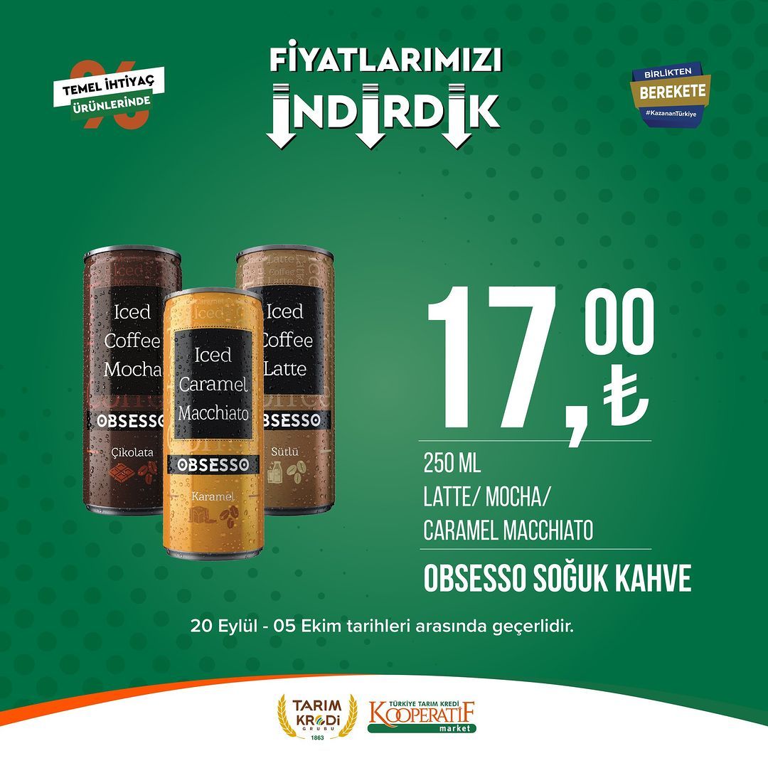 Tarım Kredi Market'te Eylül-Ekim indirimi başladı! 29