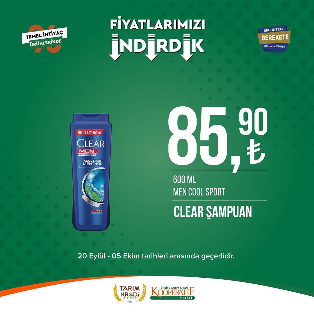 Tarım Kredi Market'te Eylül-Ekim indirimi başladı! 40