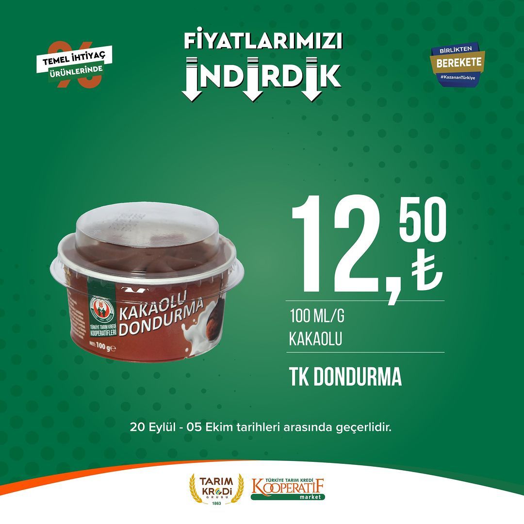 Tarım Kredi Market'te Eylül-Ekim indirimi başladı! 44