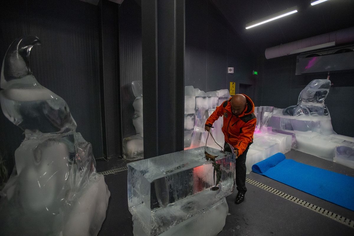 Erzurum'daki Buz Müzesi, yoğun ilgi görüyor! 8