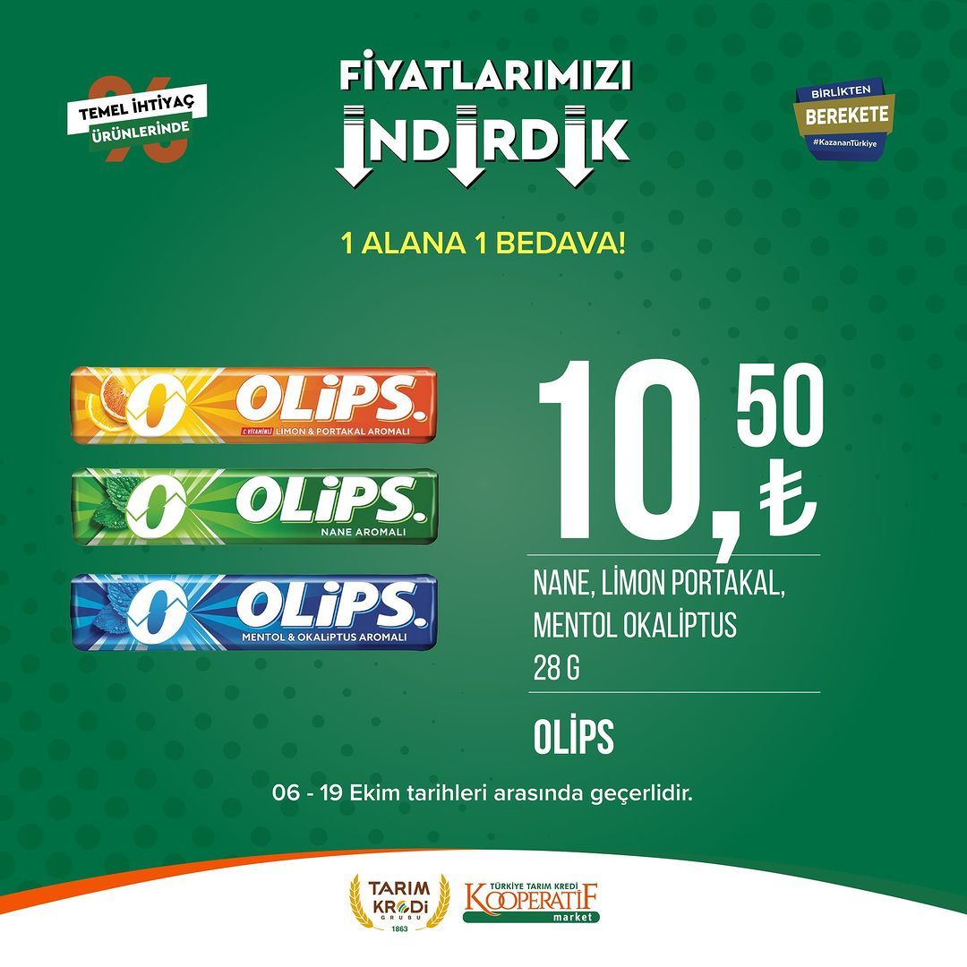 Tarım Kredi Market'te Ekim ayı indirimi devam ediyor! 7