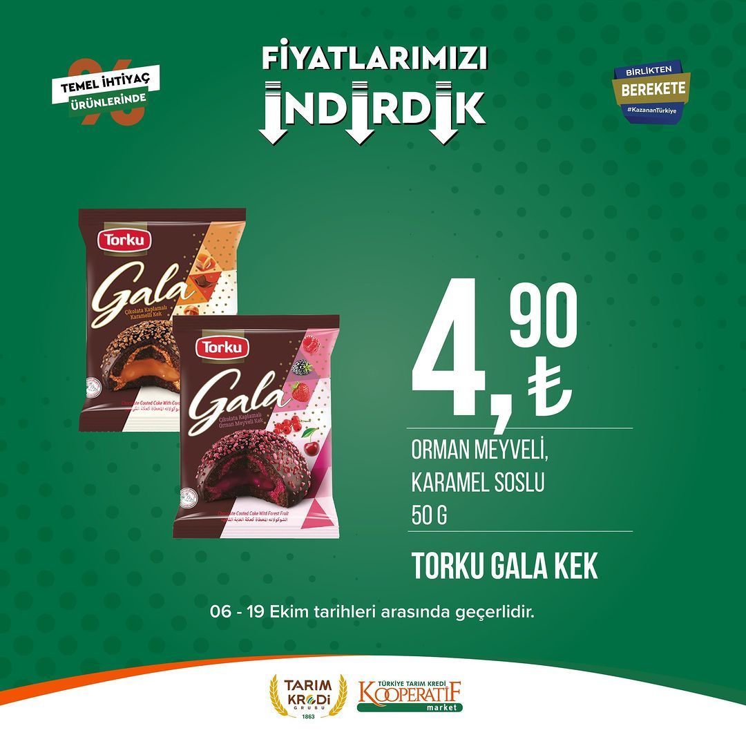 Tarım Kredi Market'te Ekim ayı indirimi devam ediyor! 8