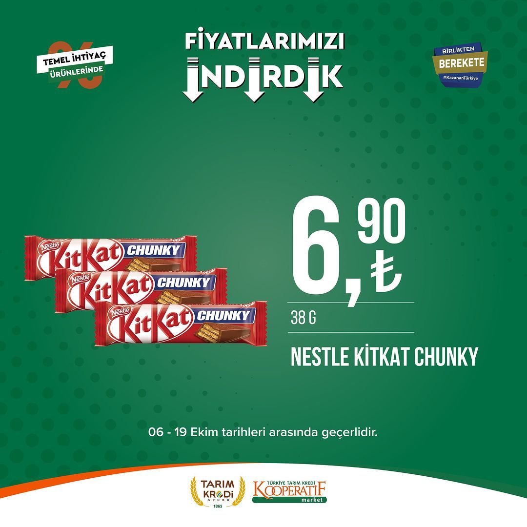 Tarım Kredi Market'te Ekim ayı indirimi devam ediyor! 11