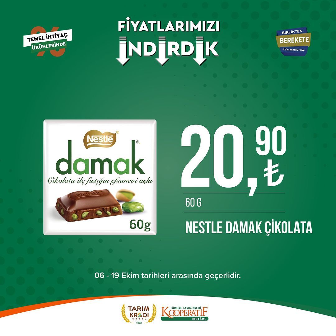 Tarım Kredi Market'te Ekim ayı indirimi devam ediyor! 14