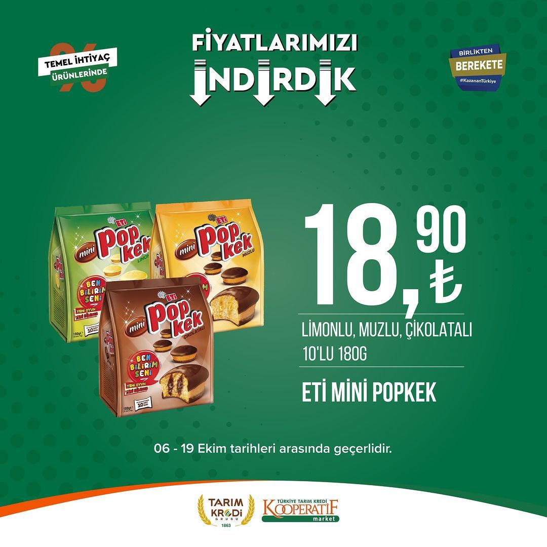 Tarım Kredi Market'te Ekim ayı indirimi devam ediyor! 16