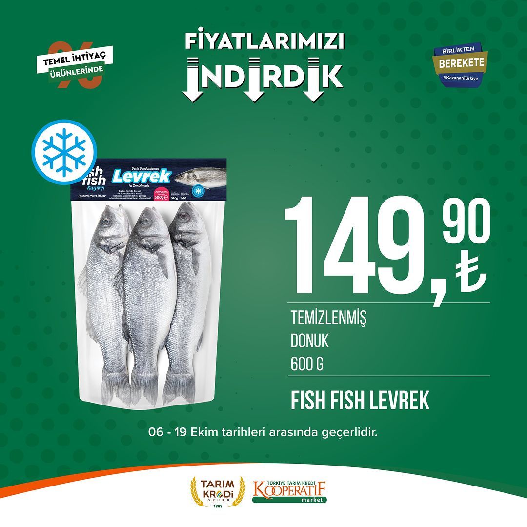 Tarım Kredi Market'te Ekim ayı indirimi devam ediyor! 18