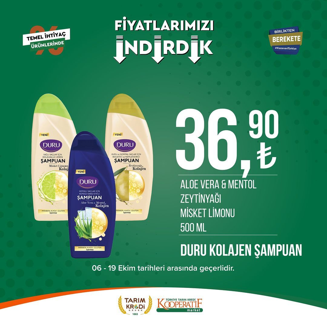 Tarım Kredi Market'te Ekim ayı indirimi devam ediyor! 22