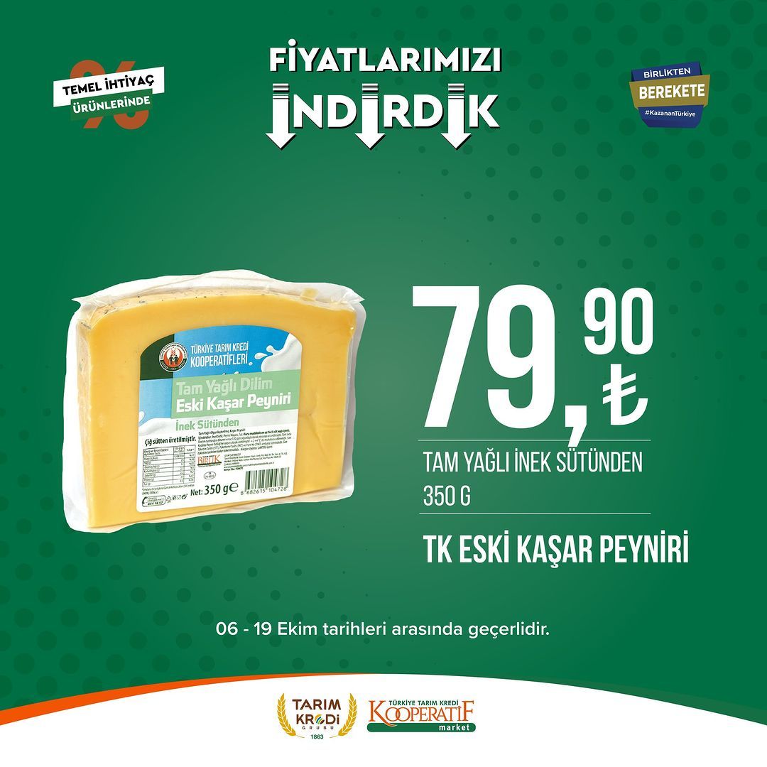 Tarım Kredi Market'te Ekim ayı indirimi devam ediyor! 27