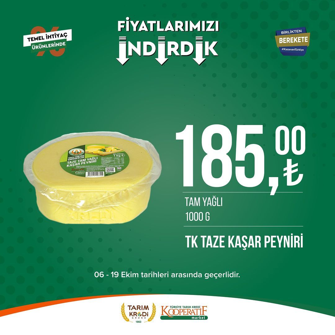 Tarım Kredi Market'te Ekim ayı indirimi devam ediyor! 38