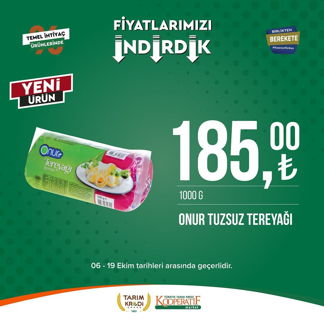 Tarım Kredi Market'te Ekim ayı indirimi devam ediyor! 45