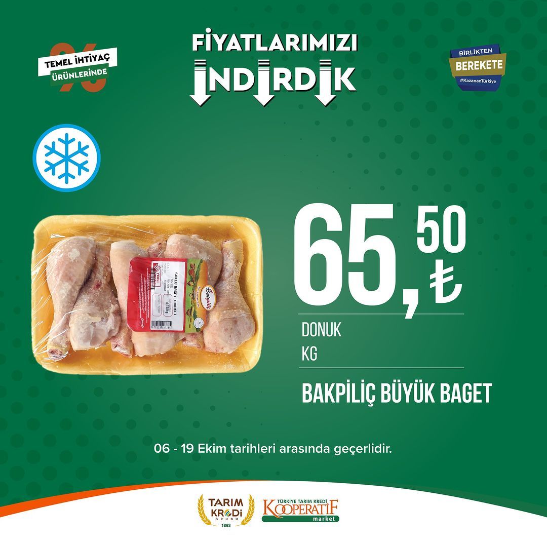 Tarım Kredi Market'te Ekim ayı indirimi devam ediyor! 49