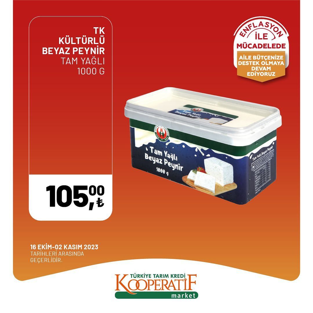 Tarım Kredi Kooperatifleri marketlerden yüzde 50 indirim! 51