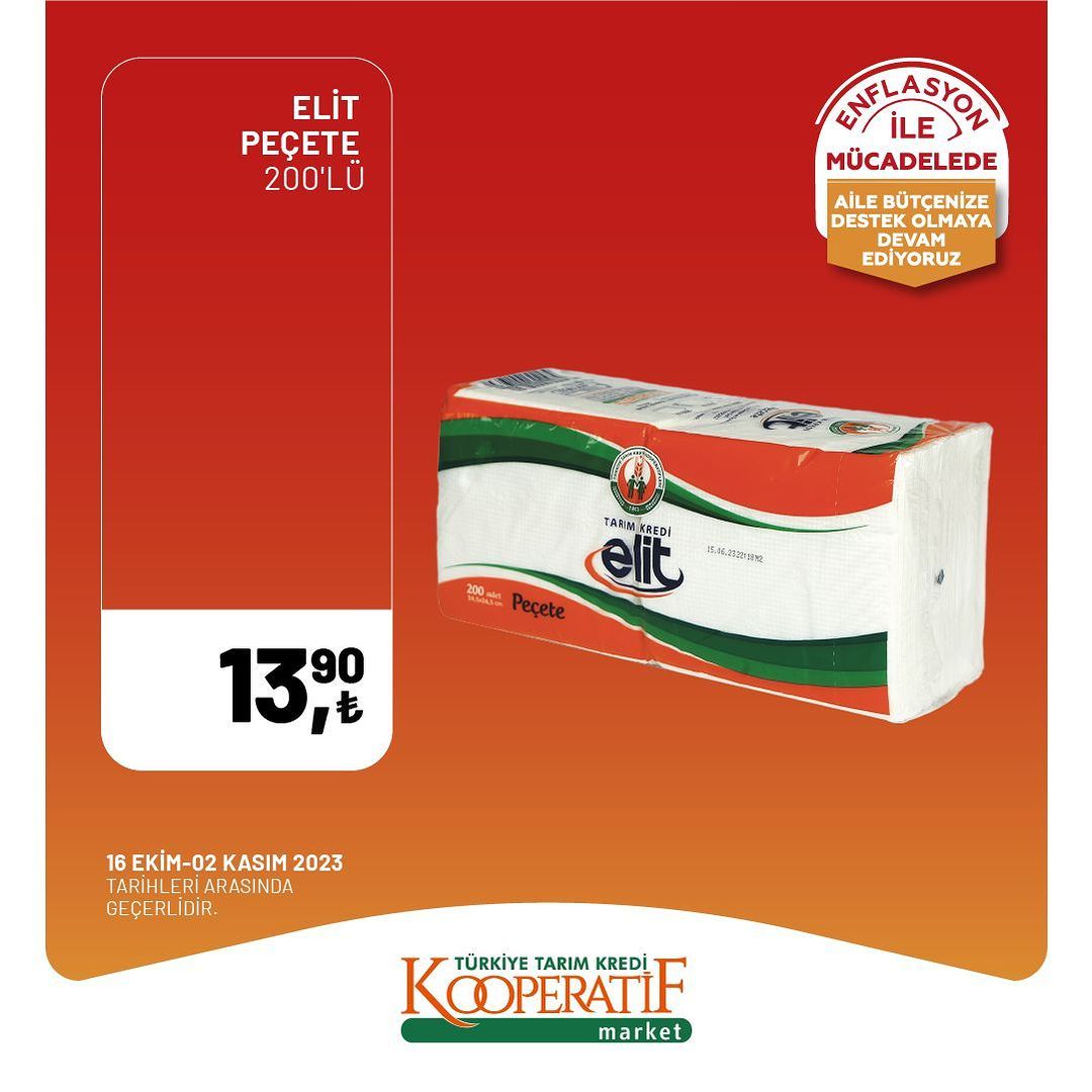 Tarım Kredi Kooperatifleri marketlerden yüzde 50 indirim! 6