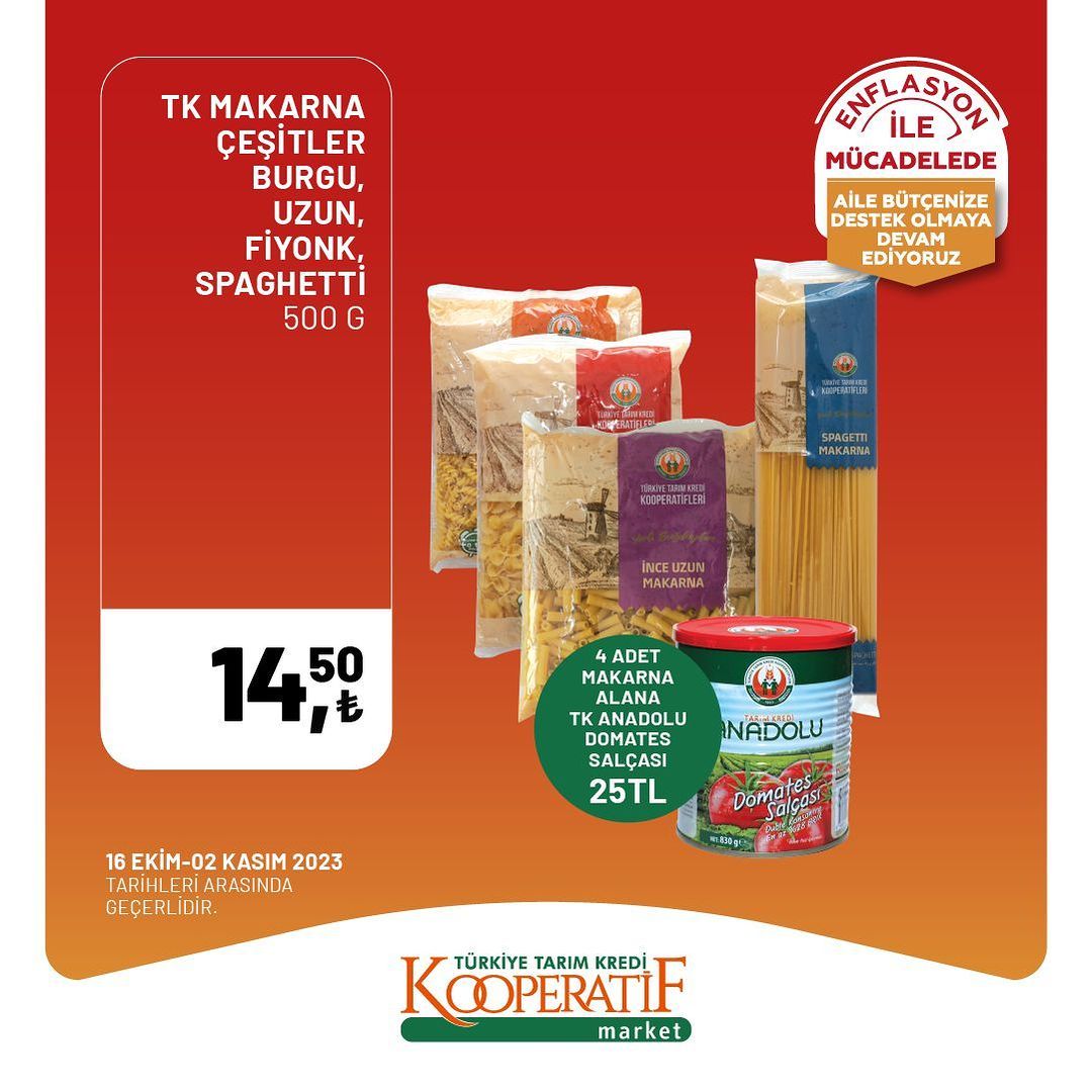Tarım Kredi Kooperatifleri marketlerden yüzde 50 indirim! 39
