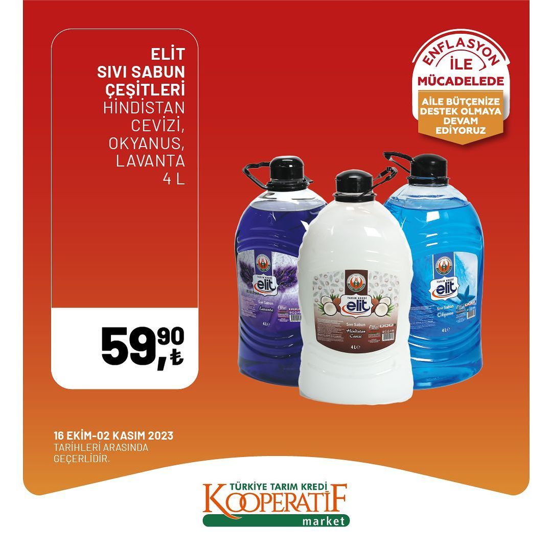 Tarım Kredi Kooperatifleri marketlerden yüzde 50 indirim! 28