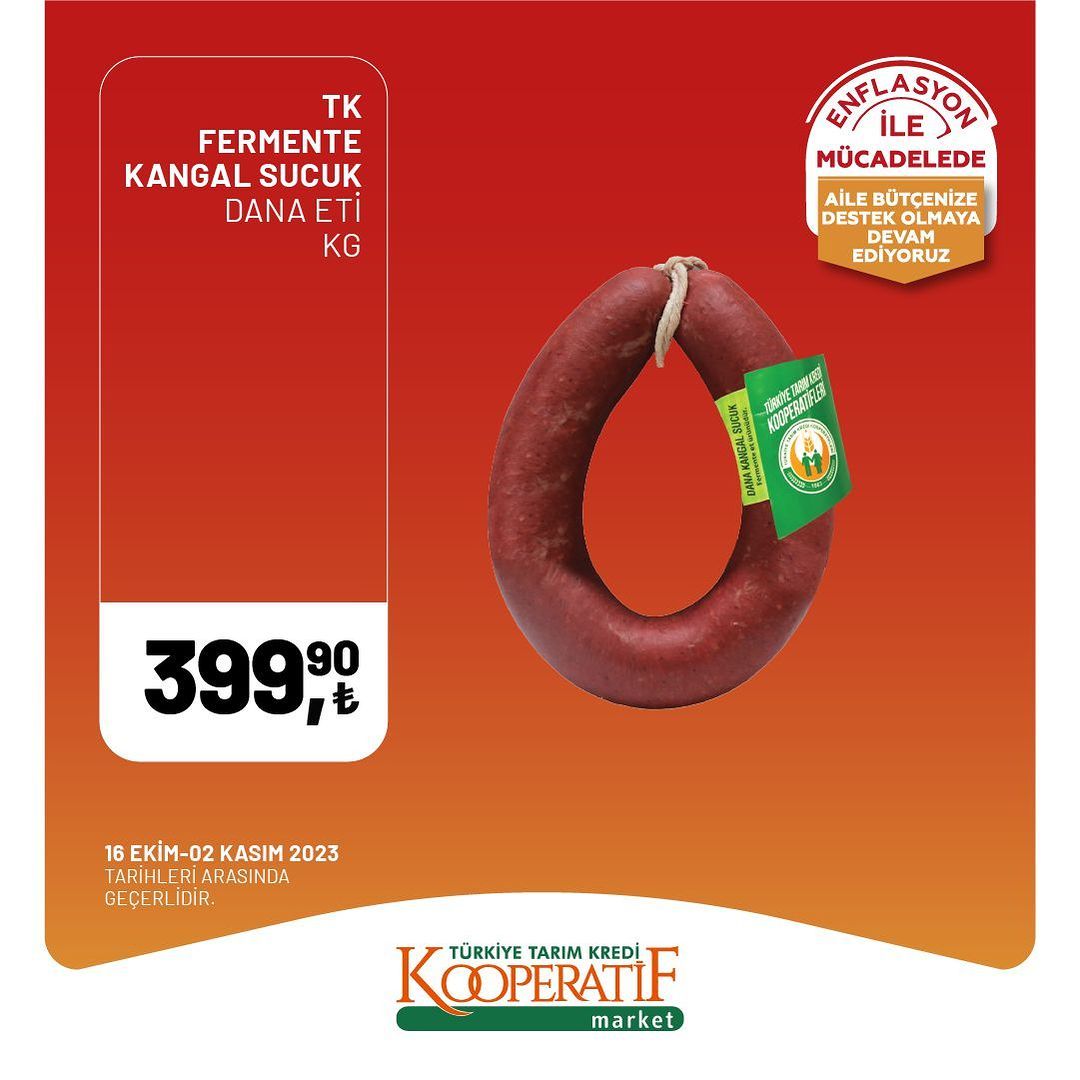 Tarım Kredi Kooperatifleri marketlerden yüzde 50 indirim! 12