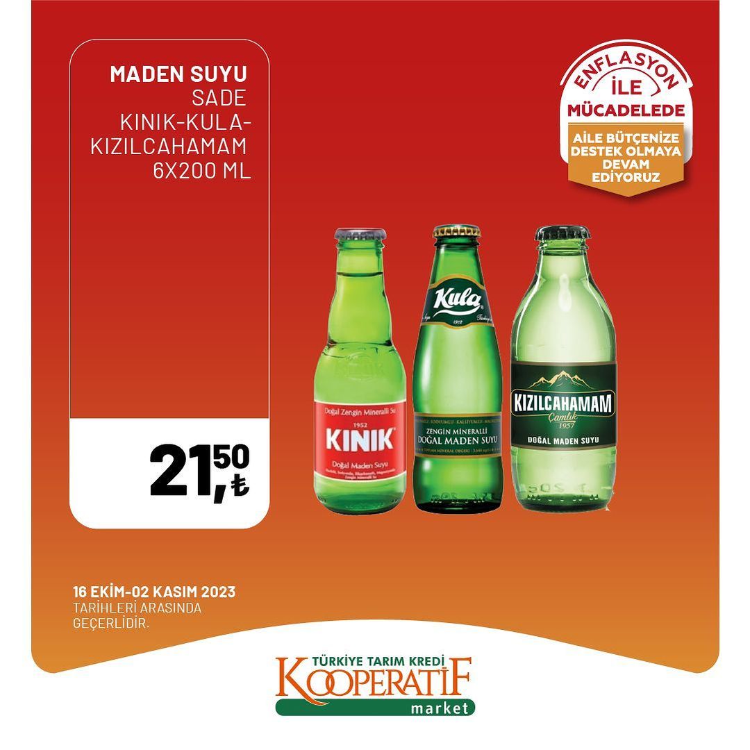 Tarım Kredi Kooperatifleri marketlerden yüzde 50 indirim! 18