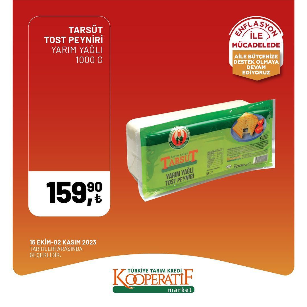 Tarım Kredi Kooperatifleri marketlerden yüzde 50 indirim! 50