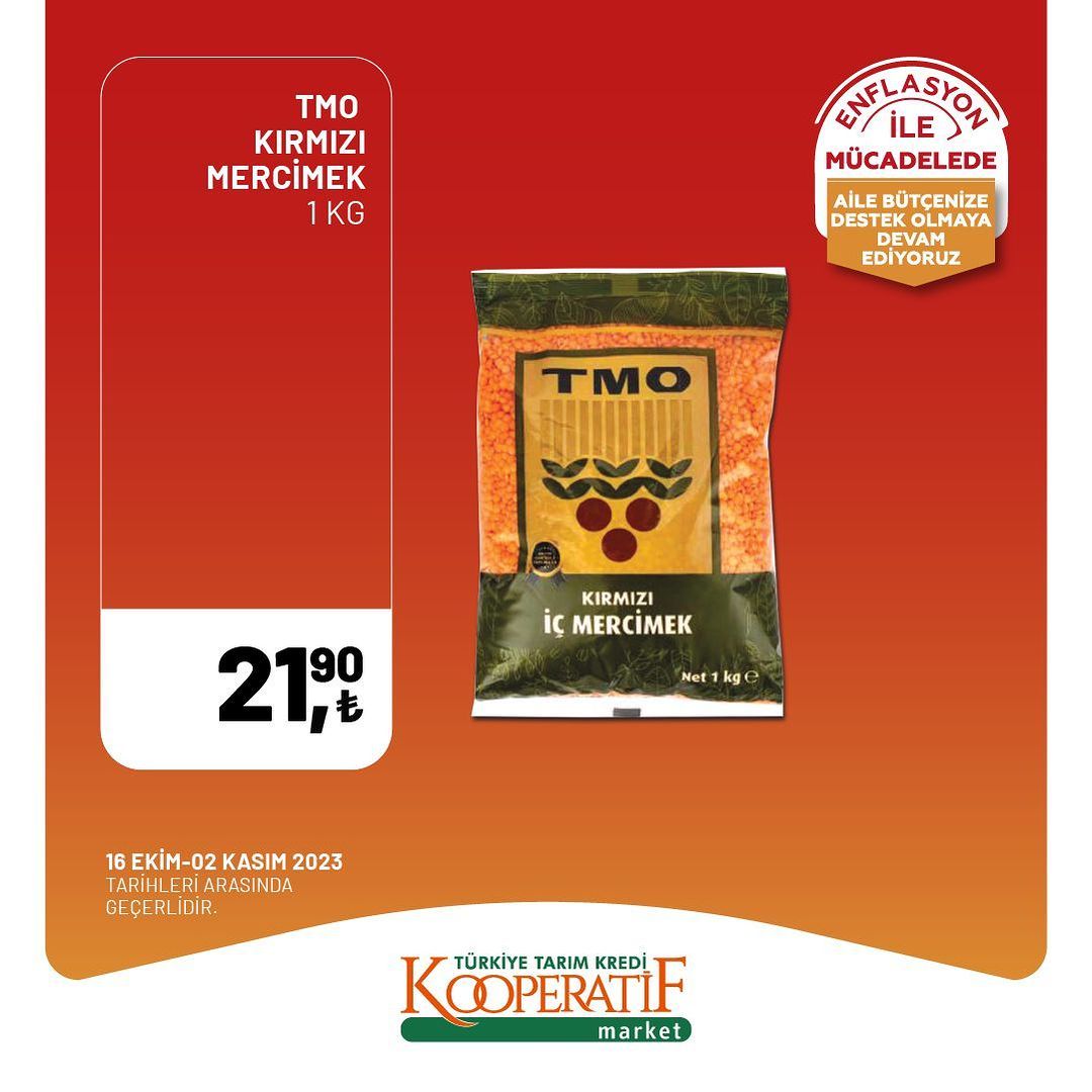 Tarım Kredi Kooperatifleri marketlerden yüzde 50 indirim! 35