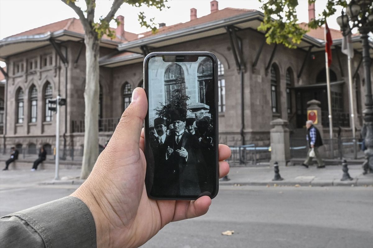 100 yıllık Cumhuriyet'in başkentinin eski ve yeni halleri aynı karede! 1