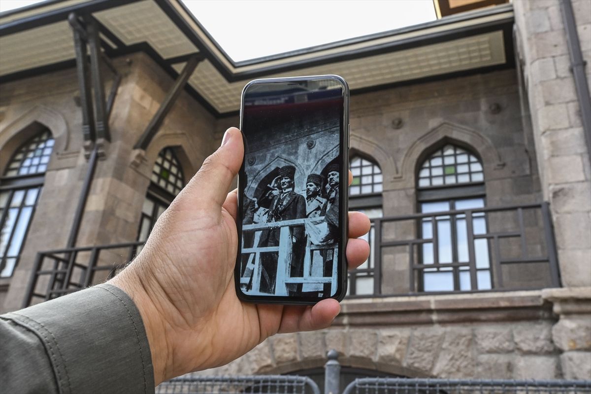 100 yıllık Cumhuriyet'in başkentinin eski ve yeni halleri aynı karede! 2