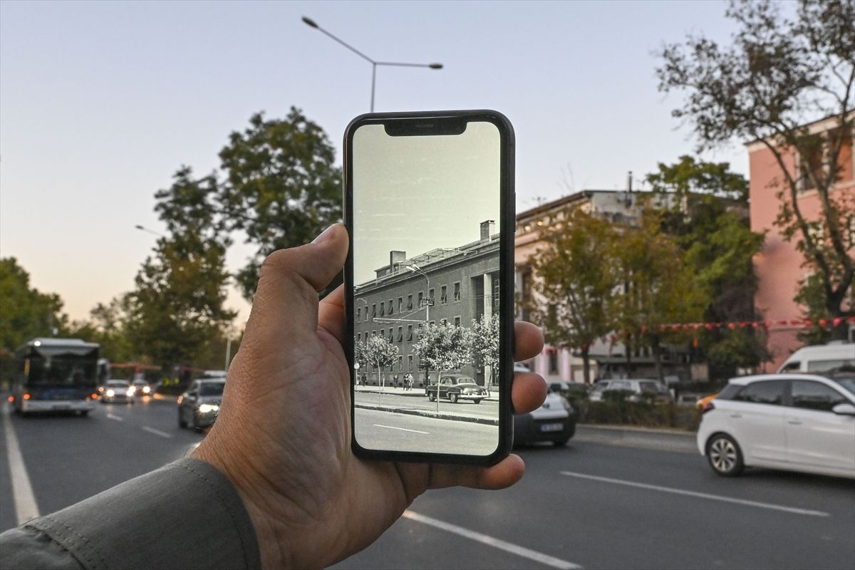 100 yıllık Cumhuriyet'in başkentinin eski ve yeni halleri aynı karede! 8
