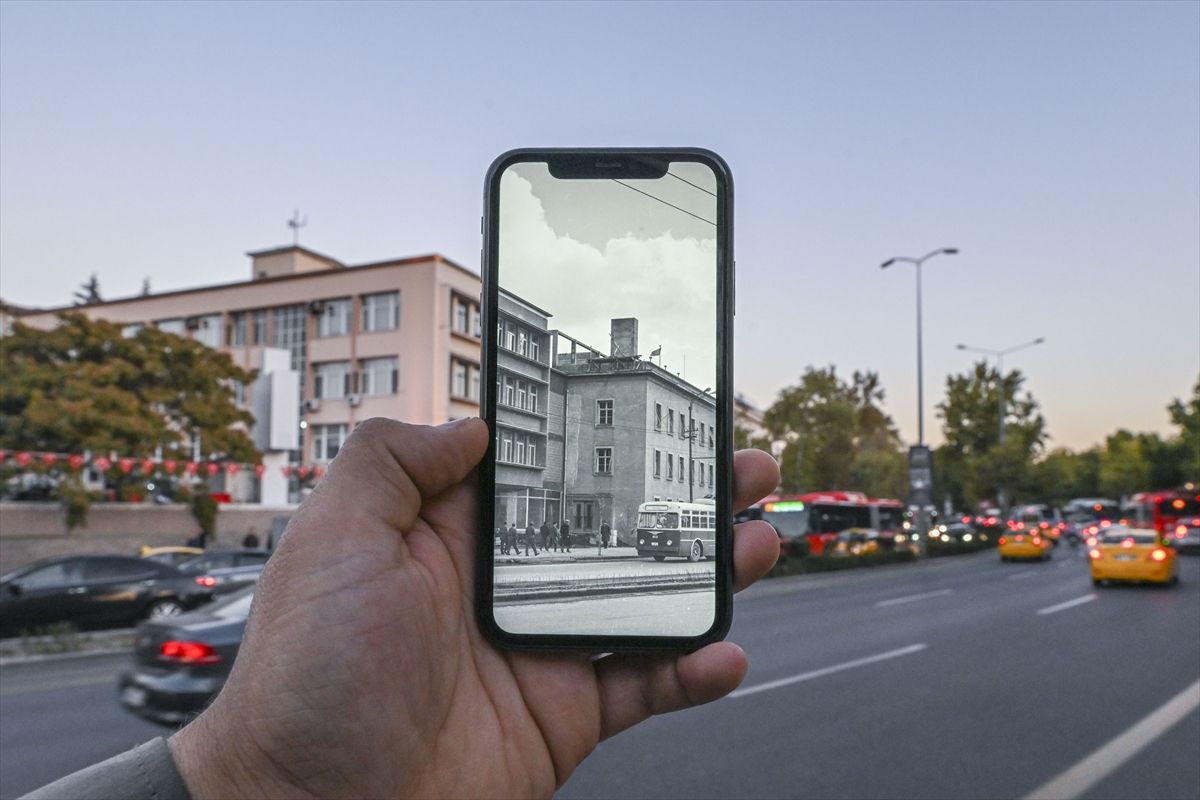 100 yıllık Cumhuriyet'in başkentinin eski ve yeni halleri aynı karede! 9