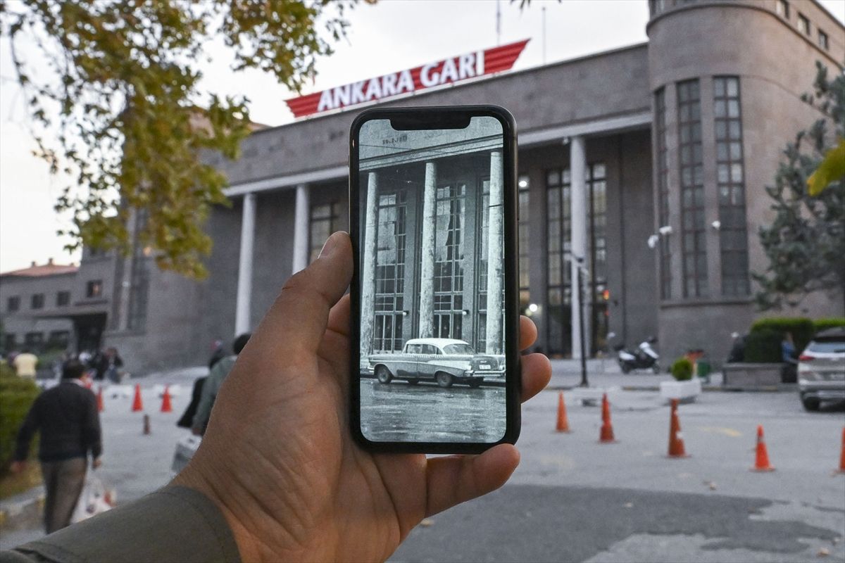 100 yıllık Cumhuriyet'in başkentinin eski ve yeni halleri aynı karede! 10