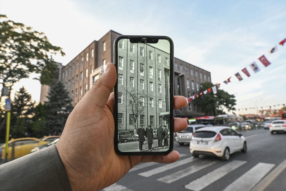 100 yıllık Cumhuriyet'in başkentinin eski ve yeni halleri aynı karede! 15