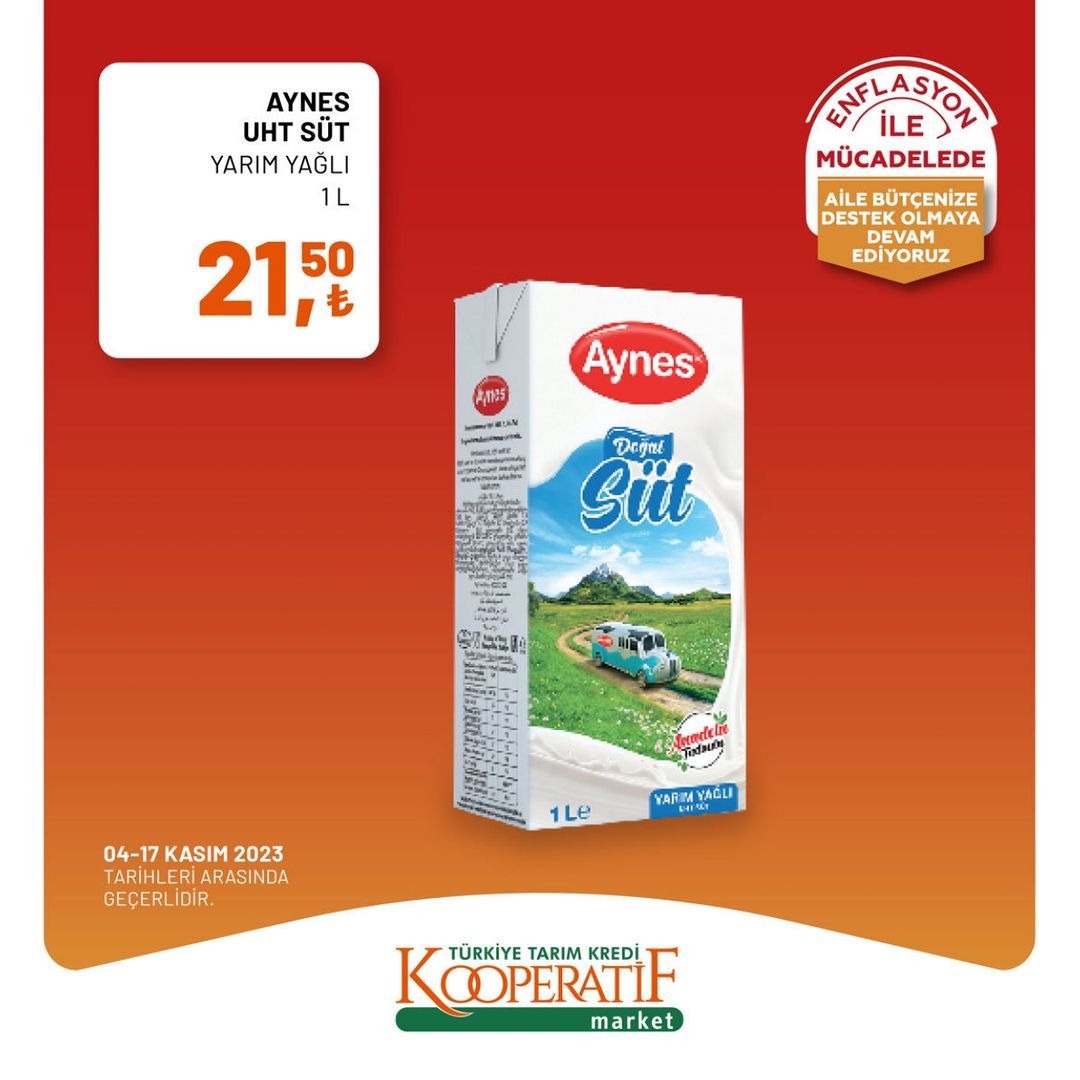 Tarım Kredi Market'ten yeni indirimler! 21