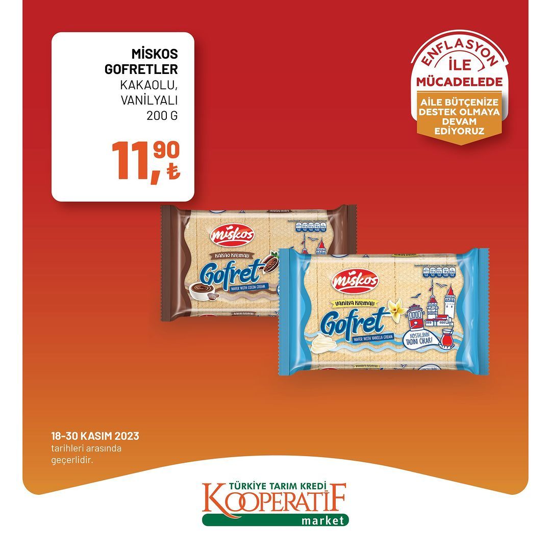 Tarım Kredi Kooperatif Market'ten yeni indirimler! 35
