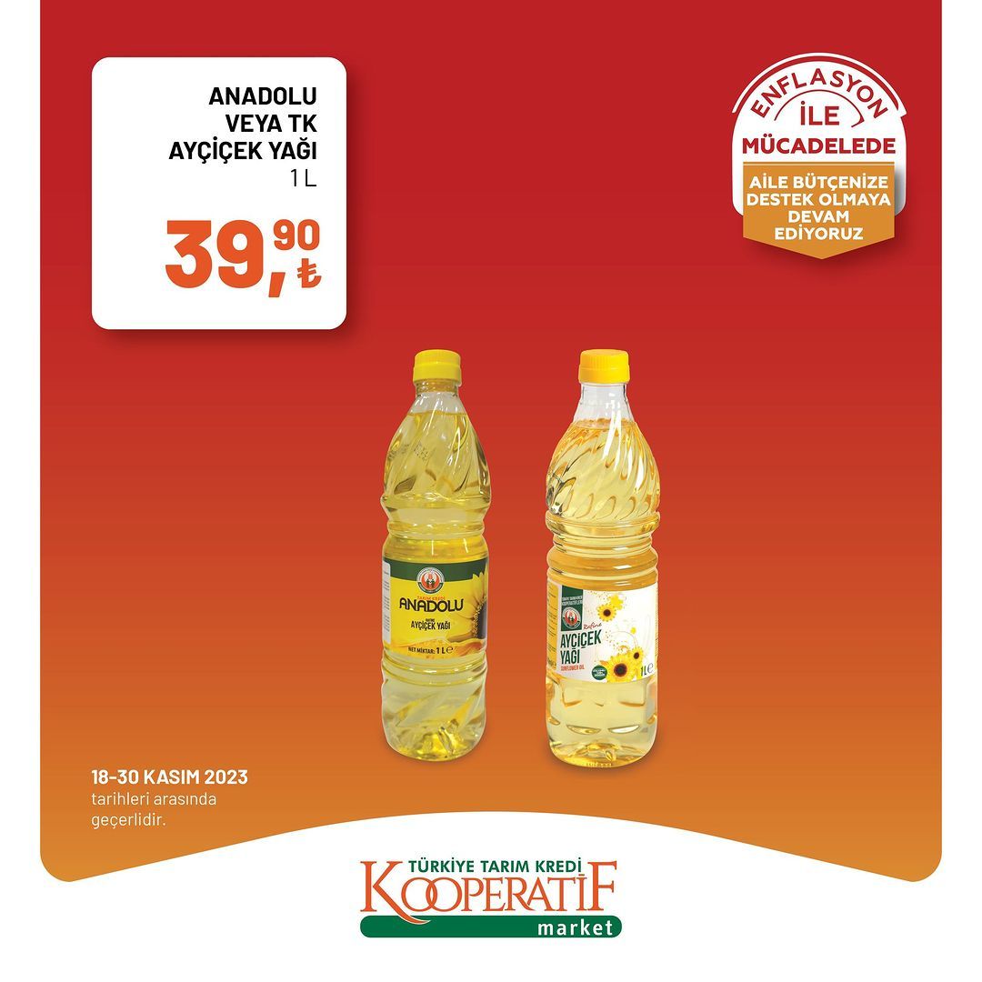 Tarım Kredi Kooperatif Market'ten yeni indirimler! 7